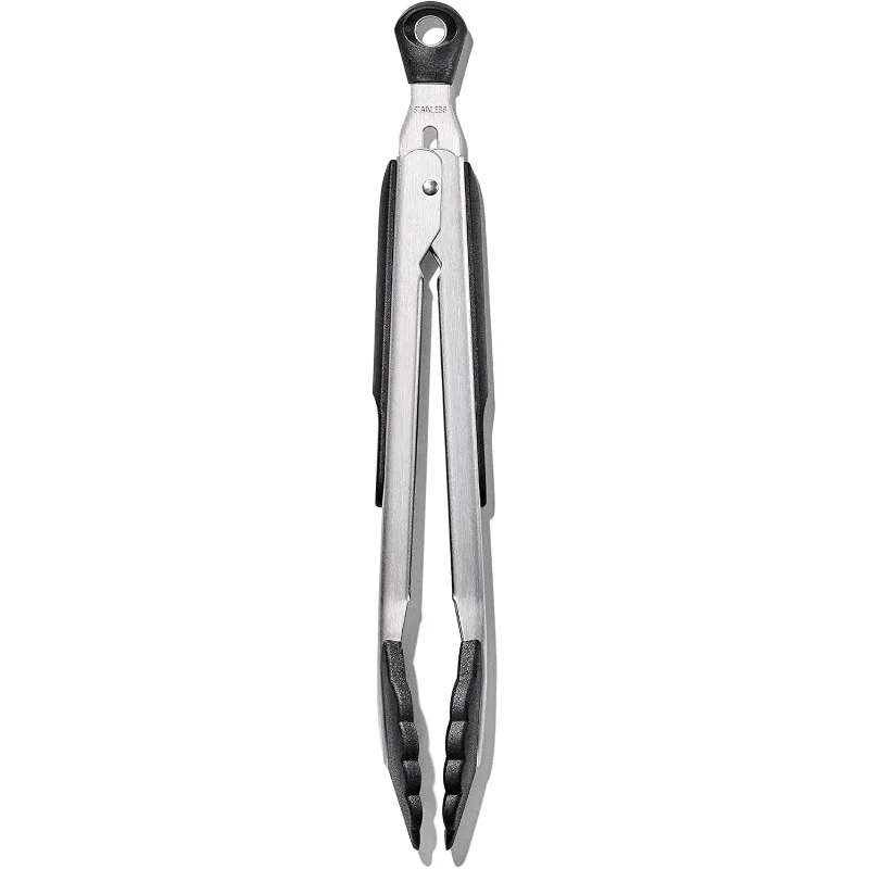 

Good Grips 9-Inch Locking Tongs with Nylon Heads