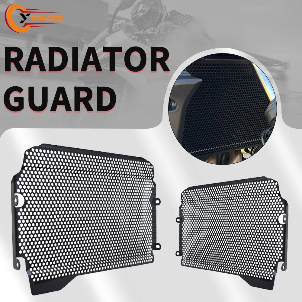 

Motorcycle For YAMAHA MT-07 MT 07 MT07 2017-2024 2023 2022 2021 2020 Radiator Grille Cover Guard Protection Protetor 2019 2018