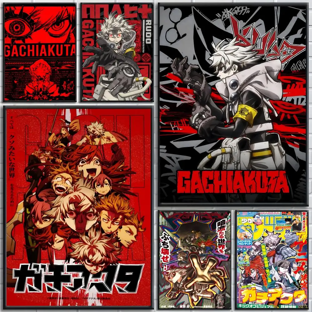 G-Gachiakuta Poster High-definition posters, wall art for living room and home decor. Modern home and office decoration.