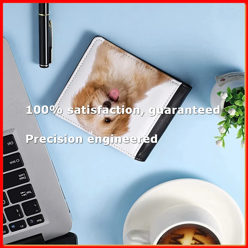 

4Pcs Sublimation Wallet Blank Heat Transfer Wallet Blank Sublimation Wallet with ID for Travel Work Graduation-A22U