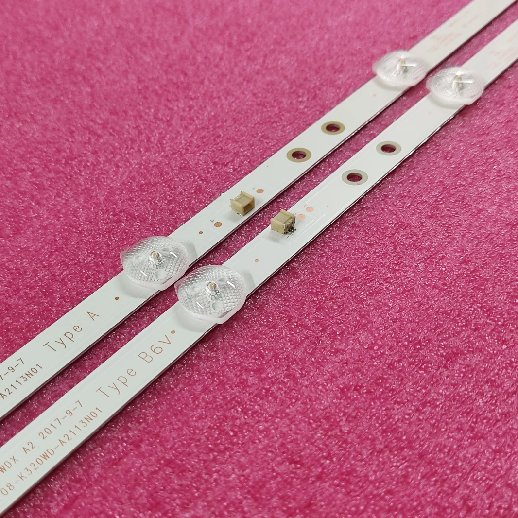 2pcs LED backlight strip32PHS4062  TX-32FR250K 2T-C32ACSA K320WDX A1 A2 A B Type 4708-K320WD-A2113N01 A1113N11