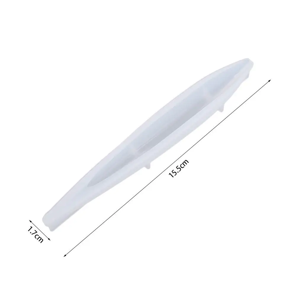 Epoxy Resin Pen Silicone Mould Transparent INS Style DIY Ballpoint Pen Mold Handmade Pen Making DIY Craft Gifts Making Tools
