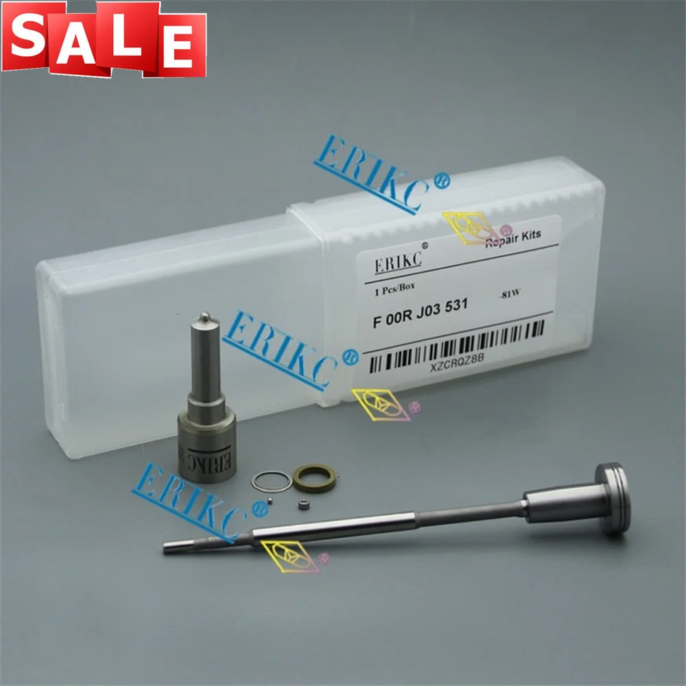 0445120297 Diesel Injector Repair Kits F00RJ03531 Nozzle DLLA145P2270 Valve F 00R J02 103 For CUMMINS VW 5264272 2P0130201A