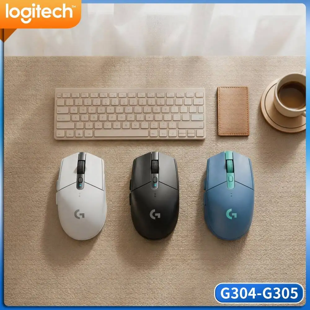 Logitech G305 LIGHTSPEED Pro Gaming Mouse,HERO 12000 DPI,6 Configurable Buttons,250‑Hour Battery,Designed For PC Mac Gamers