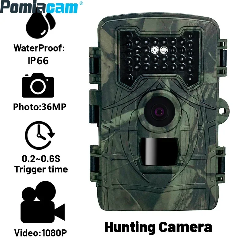 PR2000 Cámara de caza IP66 visión nocturna infrarroja 1080P - imagen 2