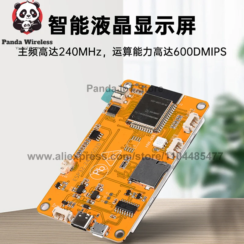 ESP32 Development Board TFT Module WiFi Bluetooth With LCD Touch Screen 2.8 3.2 3.5 4.5 5 inch for Arduino Acrylic Case