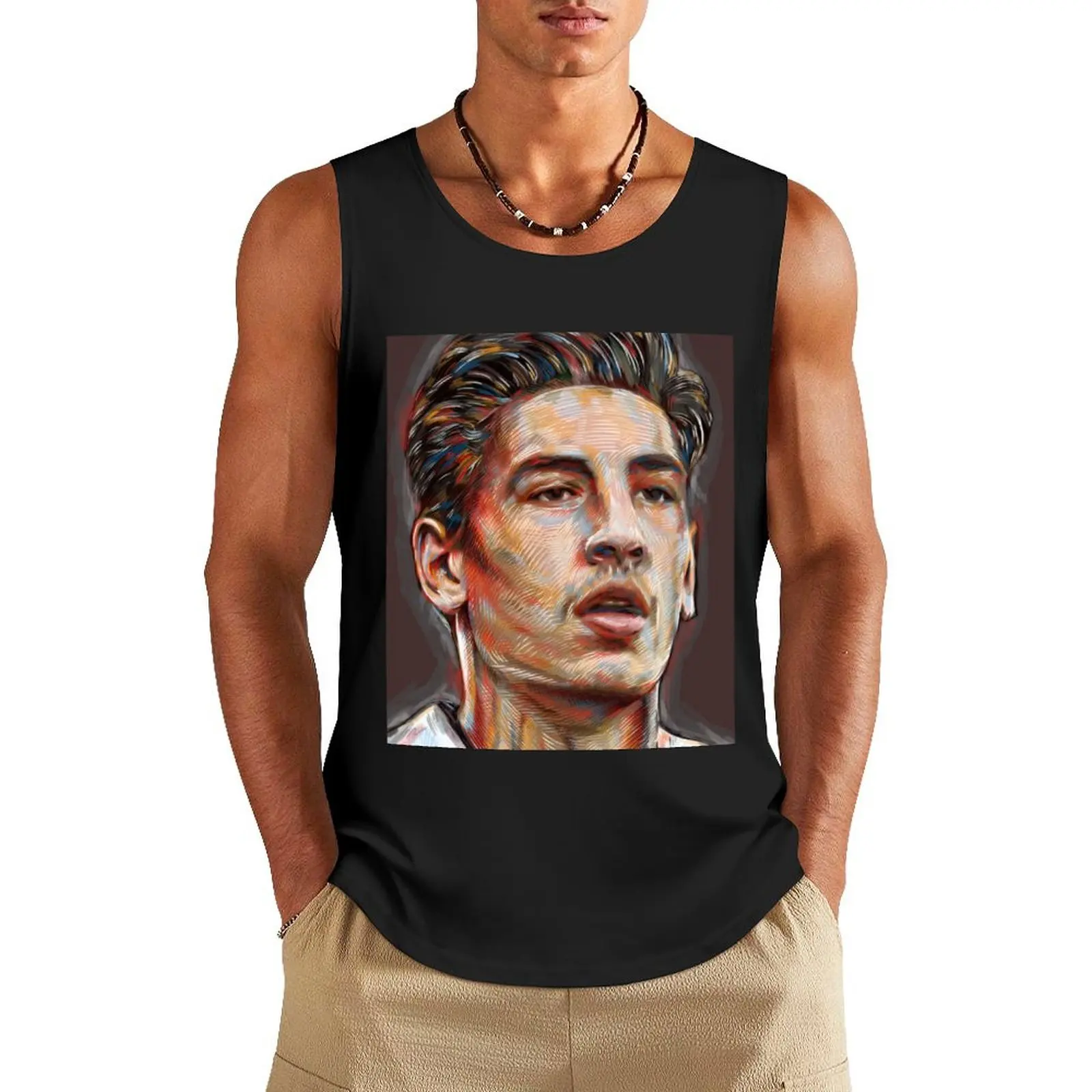 

Hector Bellerin - Arsenal & Spain Tank Top Men sleeveless tee fitness clothing for men anime clothes