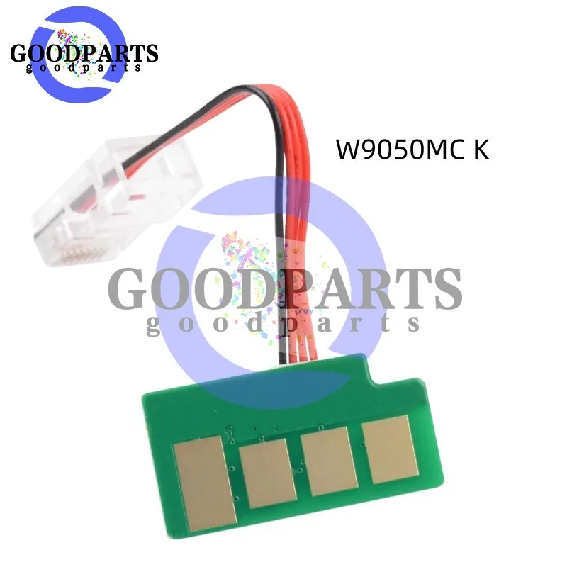 1pc chip W9050MC W9051 9052 9053 MC toner chip be support for HP Color Managed MFP E87650 E87660 E87640 Printer Cartridge