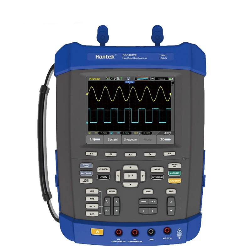 

Hantek DSO1152E Spectrum Analyzer Frequency Counter 25Mz Arb Oscilloscope Waveform Generator