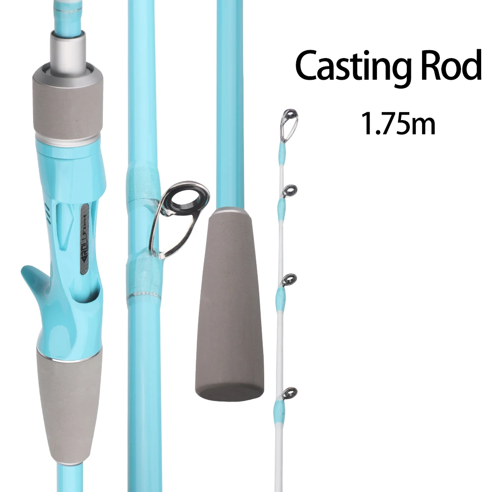 ROLLFISH 1,75m Titan-Spitze Oktopus-Tintenfisch-Casting- und Slow-Jigging-Angelrute aus Kohlefaser für leichtes Salzwasser-Bootsangeln – Detail 5