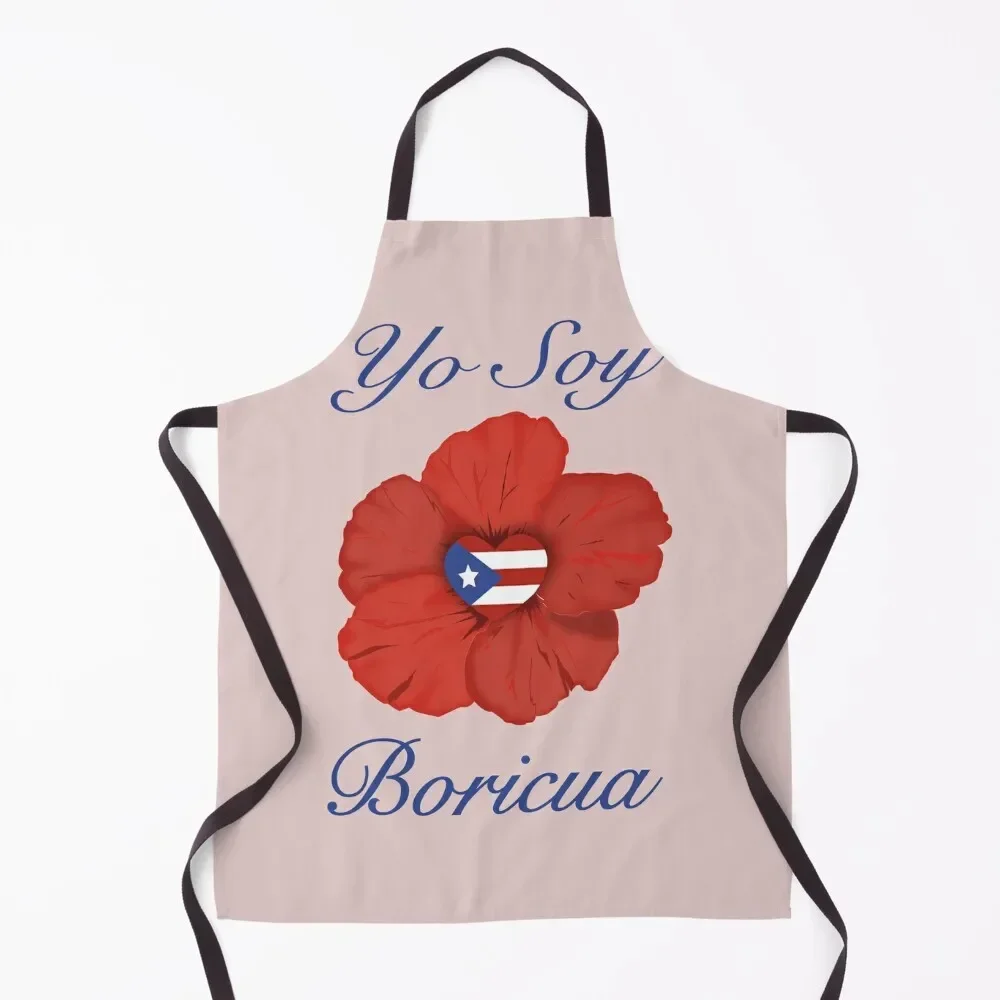 

Yo Soy Boricua Apron Woman Kitchens Chef Accessories Household Items Kitchen Utensils For Kitchen Apron