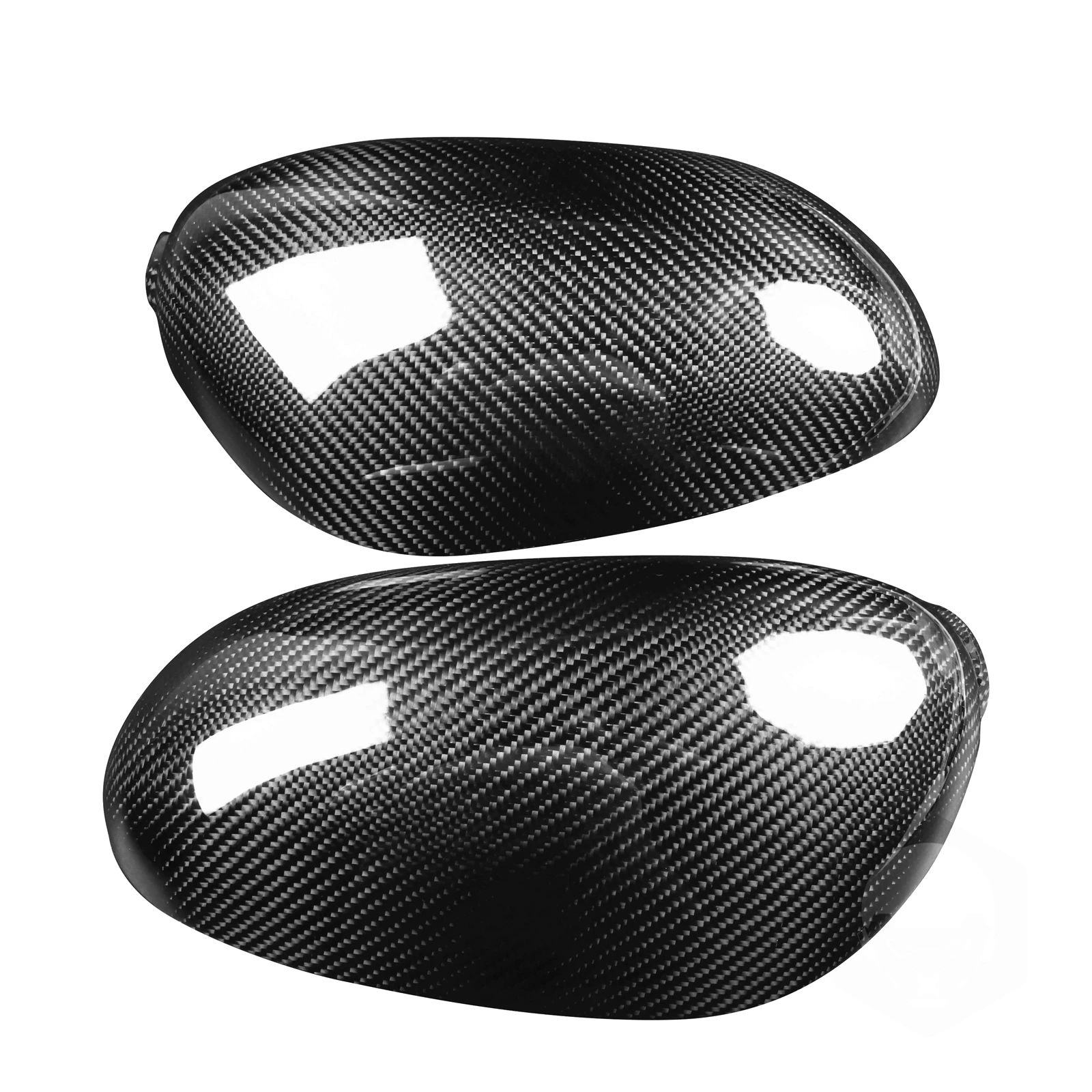 Rear View Mirror Cover Side Cap Reverse Case Shell Add On Carbon Fiber For Porsche Carrera Boxster Cayman 911 996 986 1997-2004