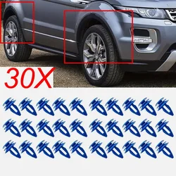30X Plastic Clips Front Rear Wheel Arch Trim For Land Rover Range Rover Evoque 2011 2012 2013 2014 2015 2016