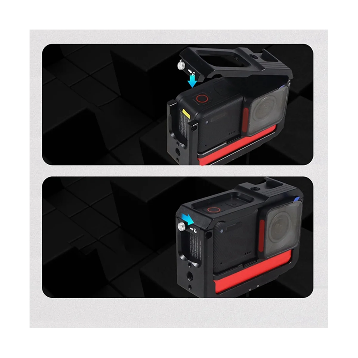 Cadre de protection magnétique pliable, Lapin en métal, Multi Cold, 6 000 Flash Mount, A