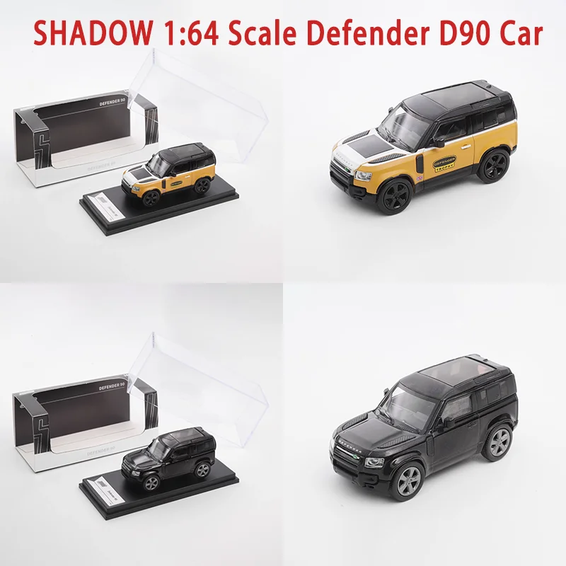 

SHADOW 1:64 масштаб Defender D90 сплав имитация модели автомобиля для взрослых коллекция хобби подарок игрушка статическое украшение дисплея