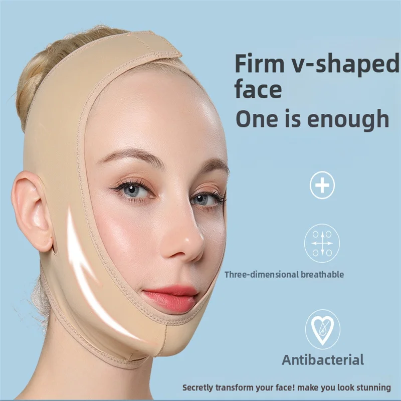 Elastische Gesicht Abnehmen Verband V Linie Gesicht Shaper Frauen Kinn Wange Lift Up Gürtel Gesichts Massager Strap Gesicht Hautpflege Werkzeuge Schönheit