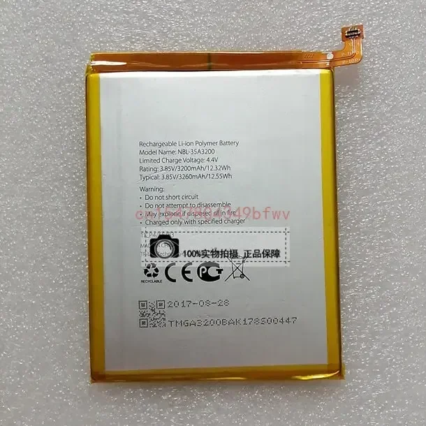 3000mAh NBL-35B3000 Replacement Battery for TP-link Neffos C7 TP910A TP910C Rechargeable Li-polymer Bateries