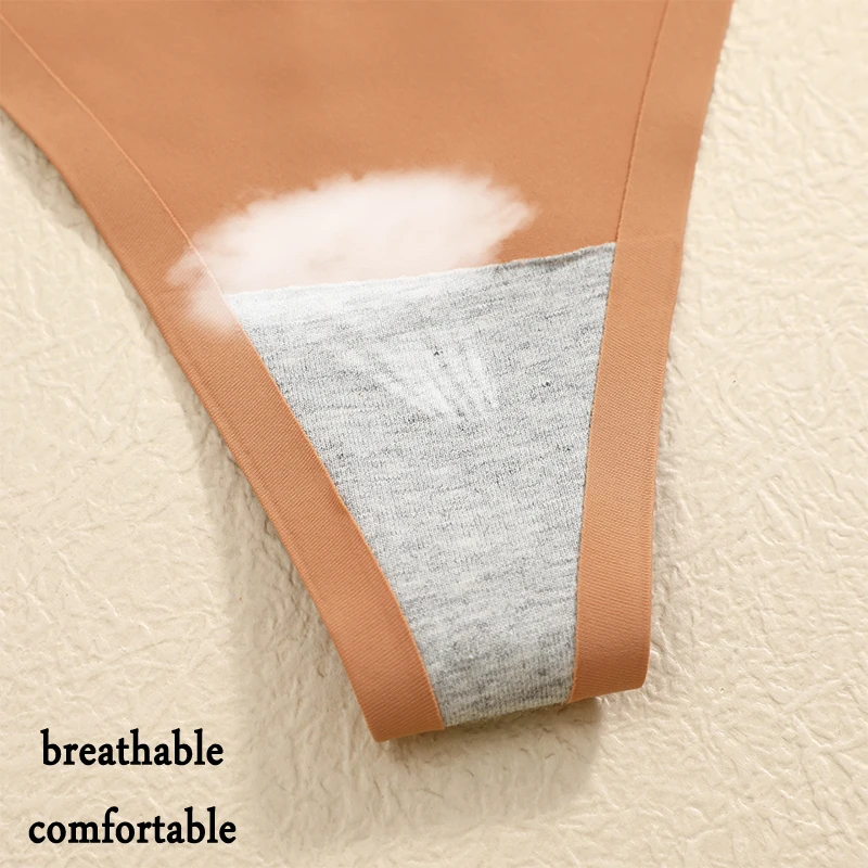 12Pcs/Set Minimalist Seamless T-back Women Sexy G-String Panties Thin Strap Thong Intimate Thong Low Waist Briefs Soft Lingerie
