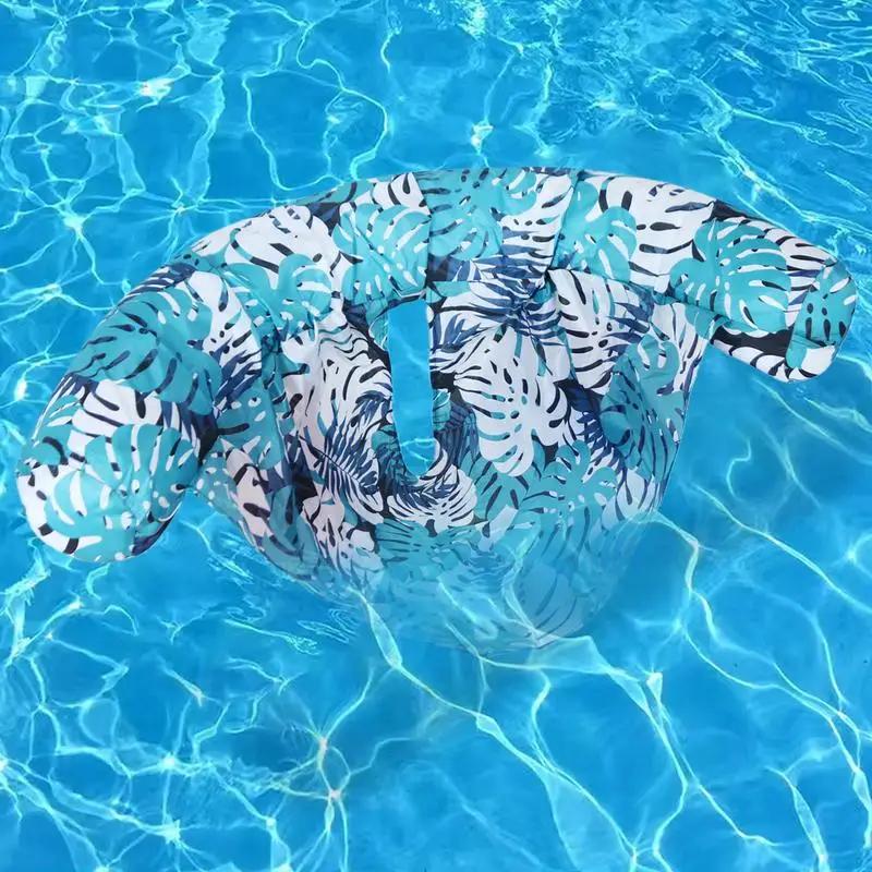 Pool Floats For Adults Inflatable Float Pool Rafts Lounger Noodle Lounger Blow Up Raft With Backrest Floating Outdoor Games For