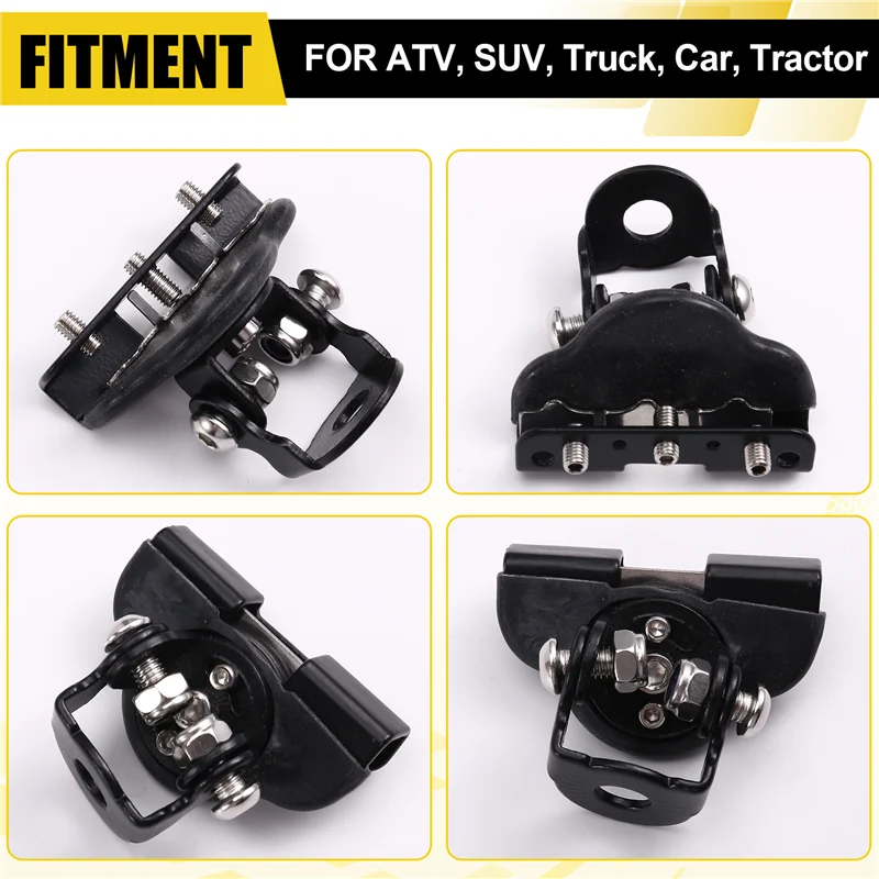 

Flood Lights Clamp LED Light Bar Mounting Car Headlight Holder Spotlight Stand Bar Bracket Off Road Auto Accessories