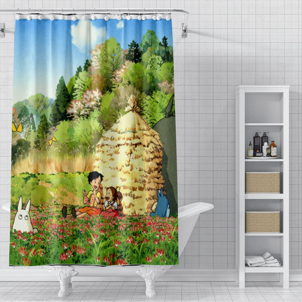 home shower curtains for bathroom Landscape animals waterproof fabric bathroom Curtains modern shower curtain 180x200 240x200