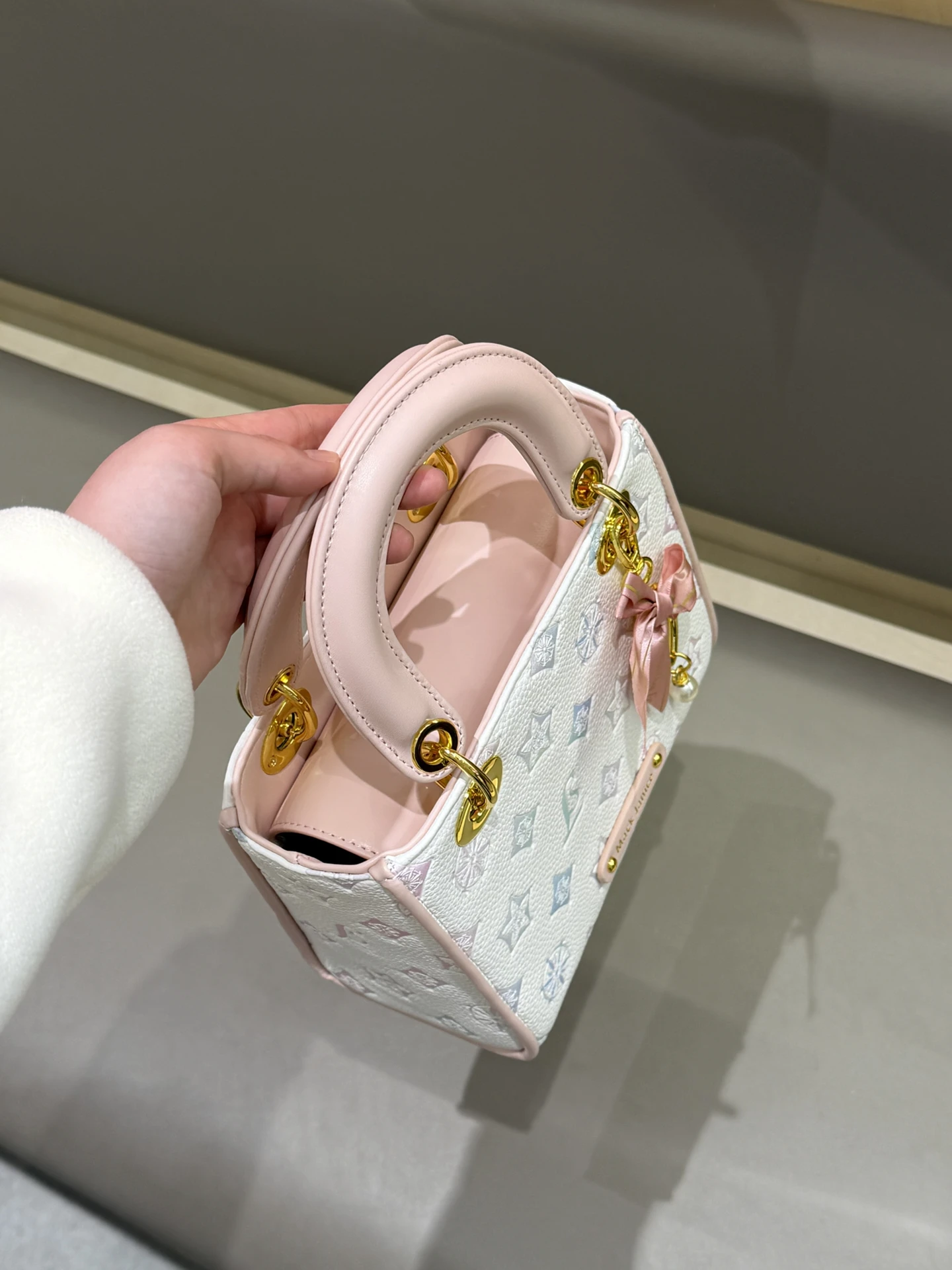 ciyah-women's-crossbody-handbag-pink-floral-emed-high-end-feelings-commuter-versatile-leather-purse-sweet-lady-sle