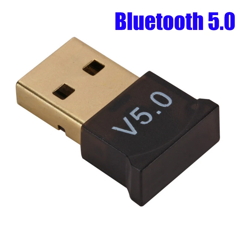 Car USB Bluetooth 5.0 Adapter Transmitter Bluetooth Audio Receiver Wireless USB Adapter Expansion Auto Electronics Accessories