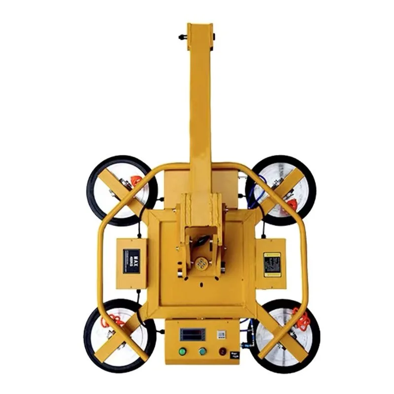 Electric Glass Suction Cup High Altitude Curtain Wall Door Window Construction Vacuum Lifter Heavy Duty Crane Lifting Tool
