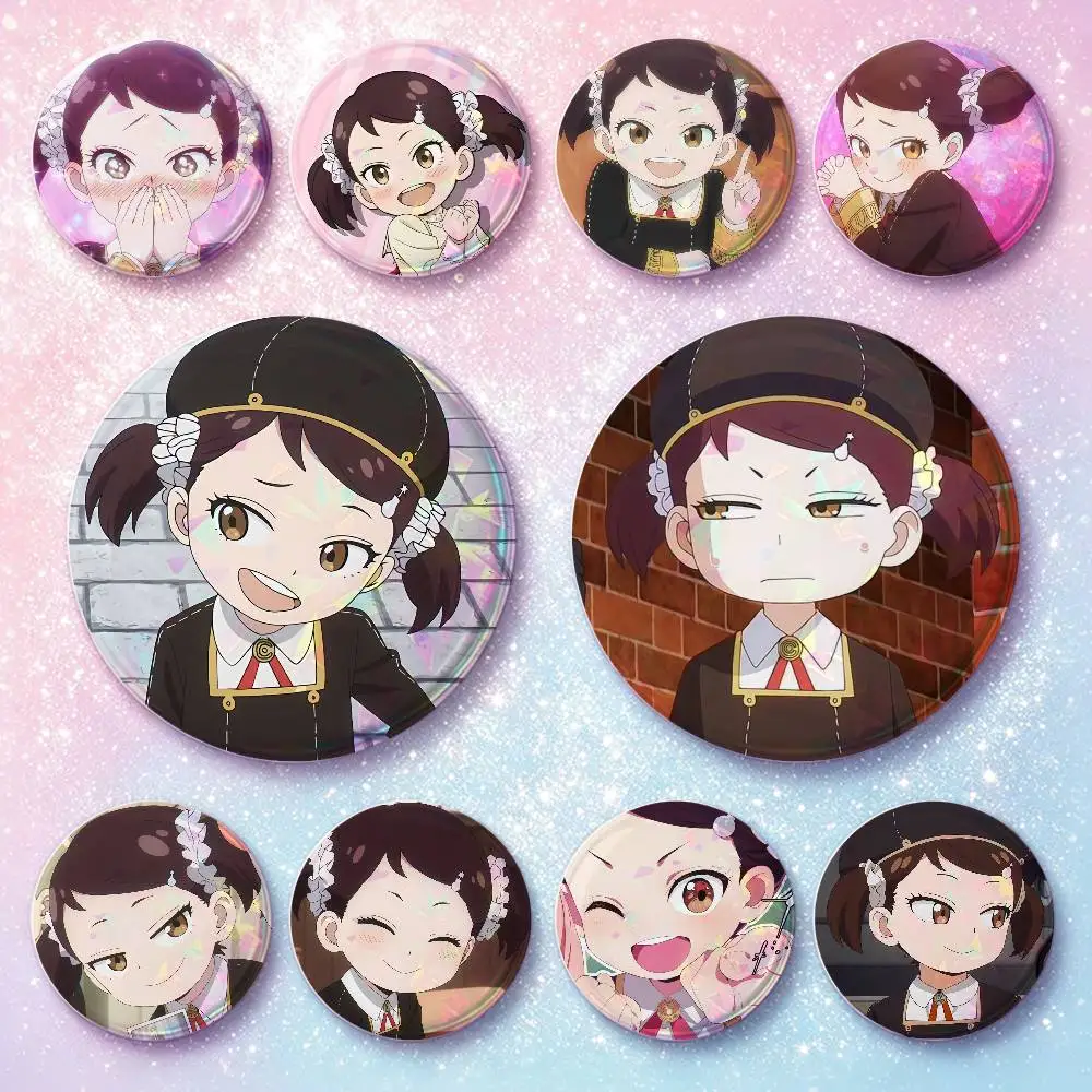 Becky Blackbell Anime Figure Badges Button Round Creative Pin Brooch Badge Bag Decor Accessories Fans Collect Friends Gifts