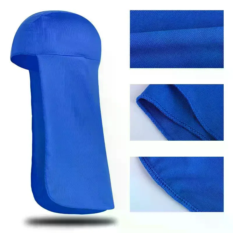 Cooling Cap Elastic Sun Shade Hat Wide Brim Neck Shield Elastic Hard Cap UV Protection To Cover Neck For Fishing Riding