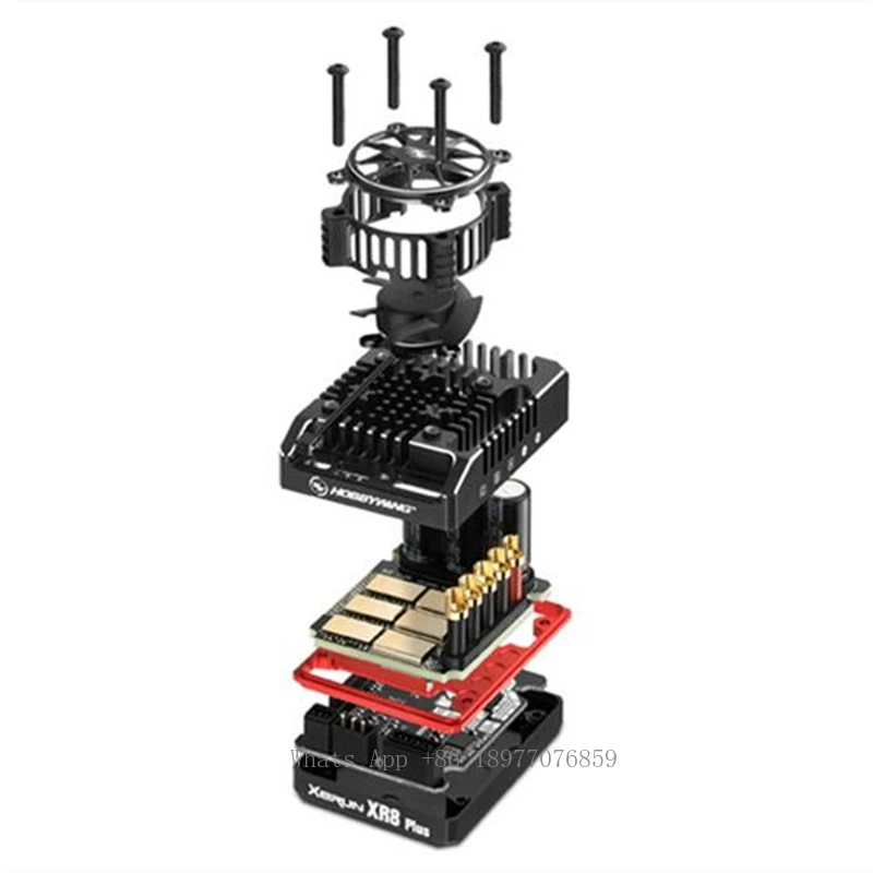 XERUN XR8 Plus G2S 200A/980A ESC 2-6S Brushless Speed Controller For 1/8 RC Racing Car On-Road Off-Road Truggy