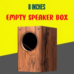 DIY Audio Modification, Q8-8-inch Bookshelf Speaker Empty Box Body, Full Frequency HiFi Passive Wooden Speaker Shell,Speaker Box