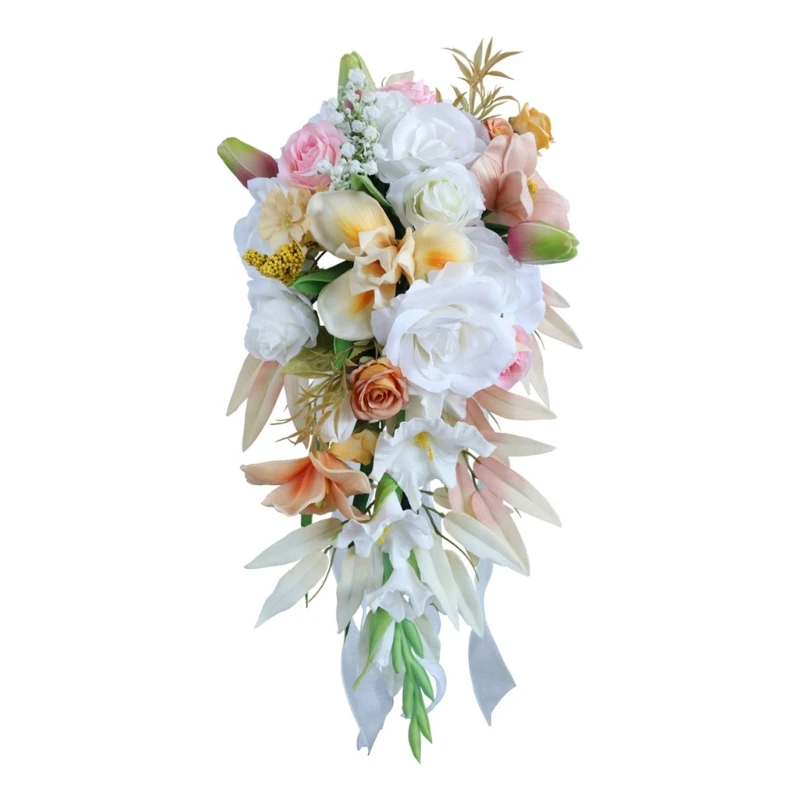 Wedding Bouquets Combo Wedding Flower Bridesmaids Hold Flower Artificial Flower