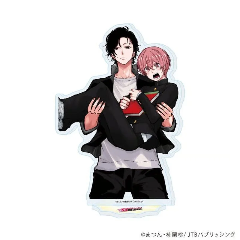 I Won't Give Up My Princess Position Tetsuya Sakurai Himeno Manabu double Human-shaped Acrylic Stand Model Plate Keychains
