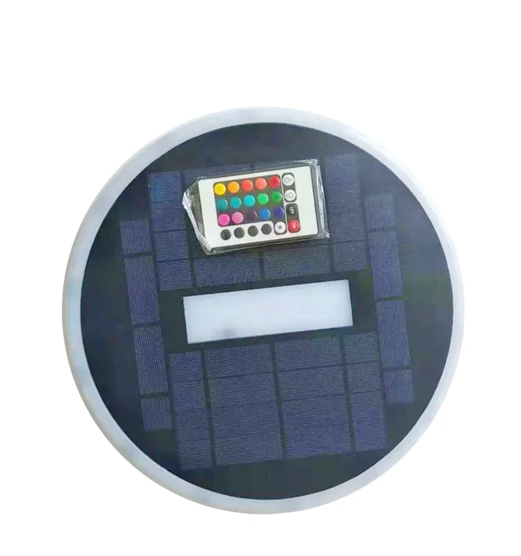 Large products for 2026, new products in the market, solar-powered swimming pool lighting with remote control, to decorate parties
