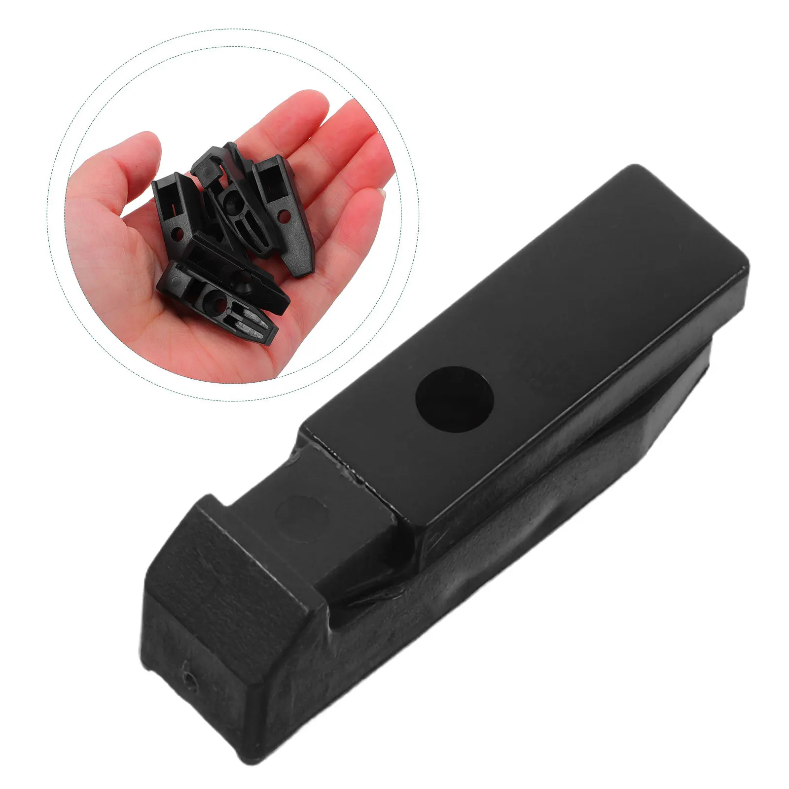 10Pcs Roman Column Wall Panel Clips Heavy Duty Easy Detachable Connection Hardware for Cabinets Shelving Bookcase Panel