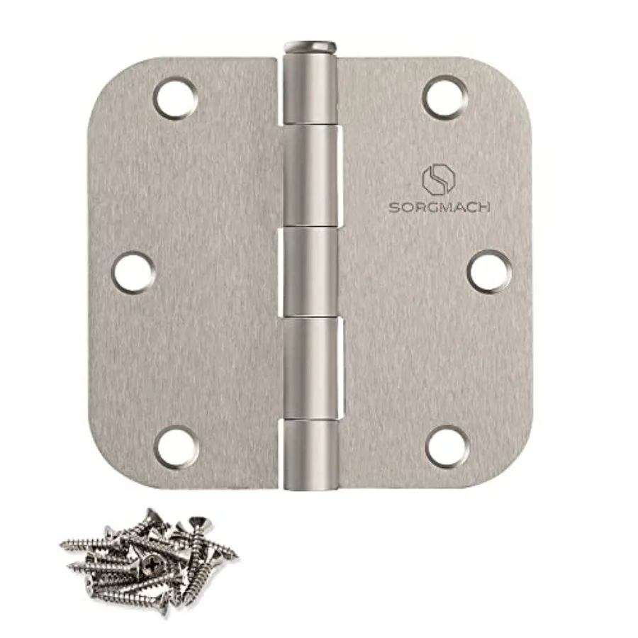 

Door Hinges Hinges 3.5 Inch Interior Hinges 5/8" Radius