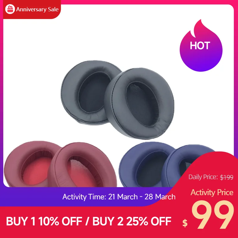 Replacement Foam Ear Pads Cushions For SONY MDR-XB950BT XB950N1 XB950B1 Headphone High Quality Earpads Headphone beam