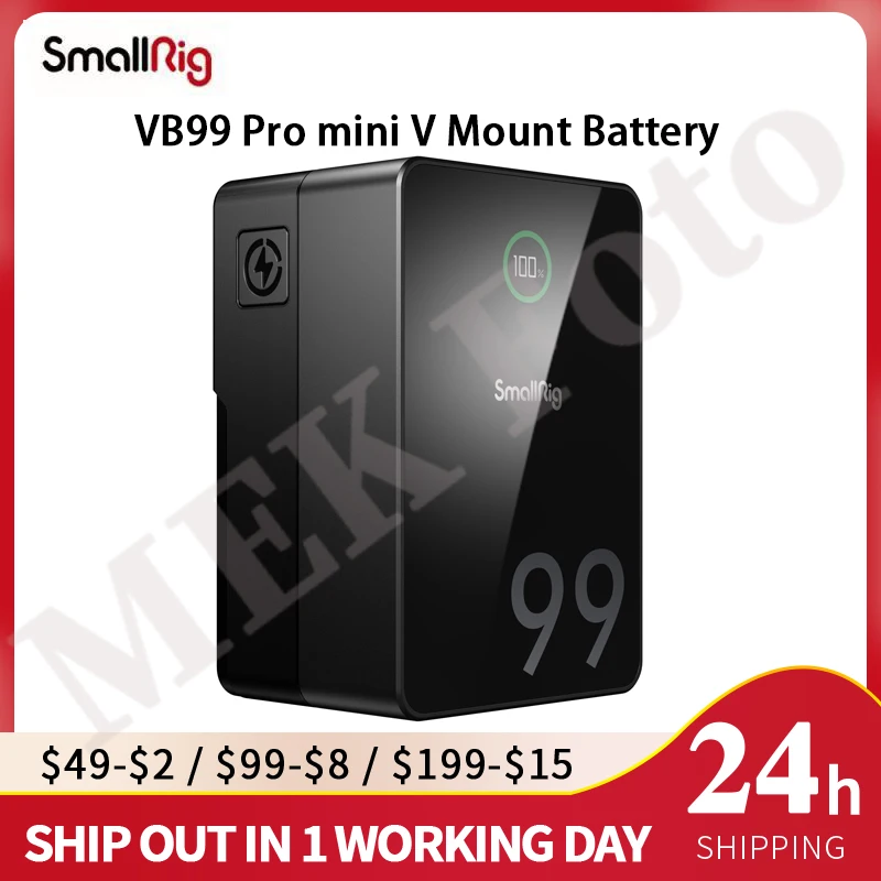SmallRIG VB99 Pro mini V Mount Battery 4292: รีวิวและคำแนะนำสำหรับนักถ่ายภาพมืออาชีพ