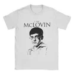 Men Superbad I Am McLovin T Shirts Movie 100% Cotton Clothing Casual Short Sleeve Round Collar Tees New Arrival T-Shirts