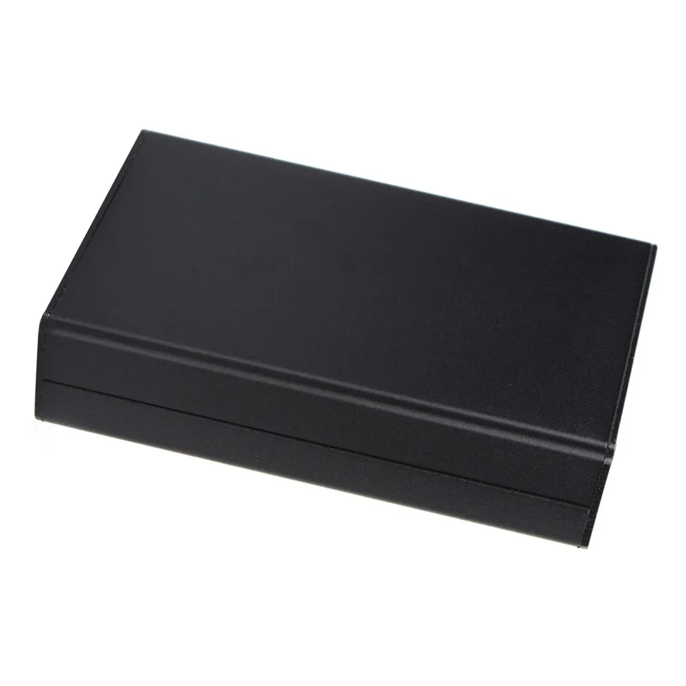 Enclosure Box 80*50*20mm Junction Box Aluminum Black Connection Box Wiring Connection Box Power Connection