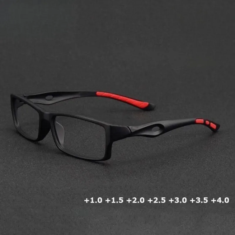 TR90 Sports Reading Glasses for Men Women Office Anti Blue Light Readers Eyewear Eye Protection Presbyopia Eyeglasses