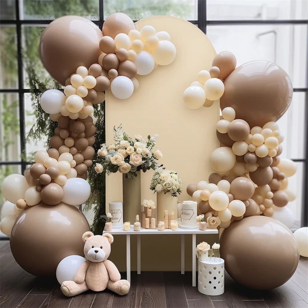 6FT/6.6FT/7.2FT Wedding Arch Cover  Fitted Round Top Chiara Backdrop Stand Cover For Wedding Birthday Party Decoration