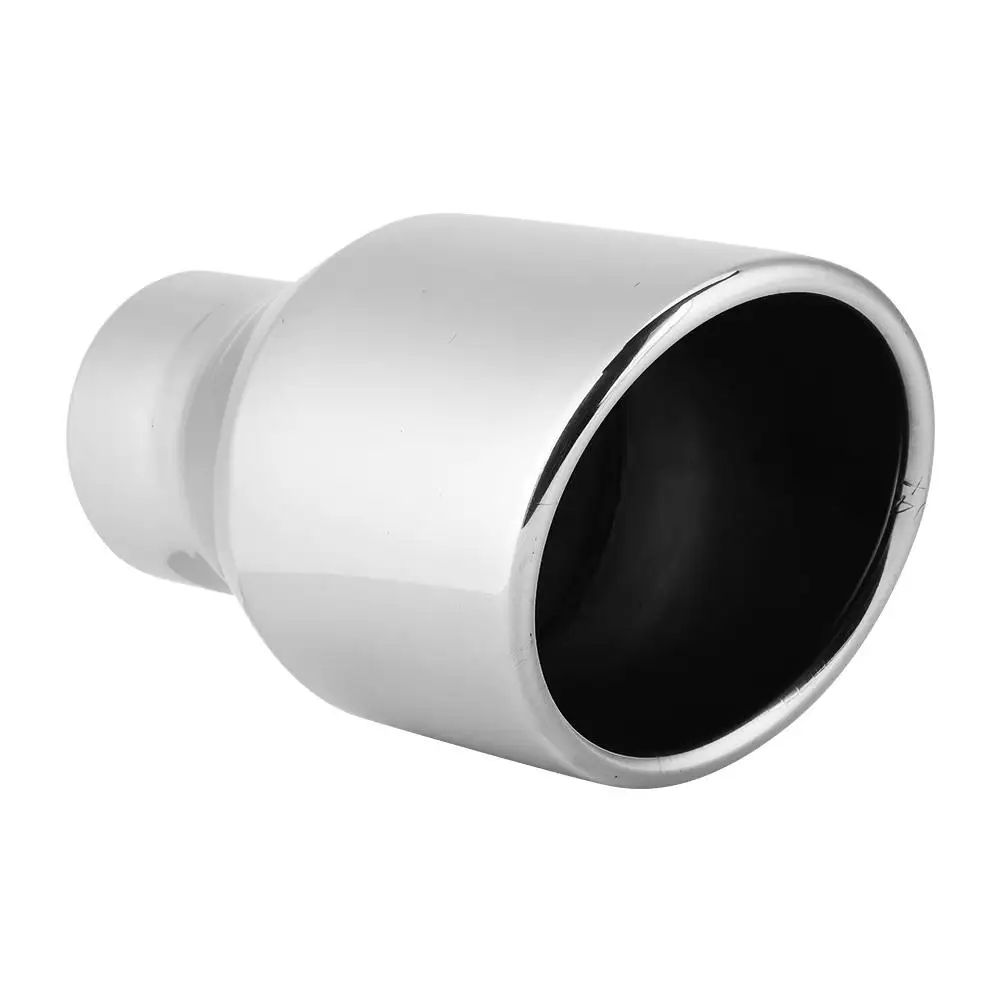 Muffler Exhaust 63-102mm Universal No Soldering Required Fishtail Exhaust Tips Easy Install for Modificat