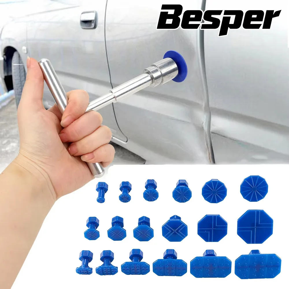 Car Dent Repair Tool Set Auto Body Part Mechanical Sheet Metal Slide Multiple size Suction Cup Puller Kit Automobile Accessories