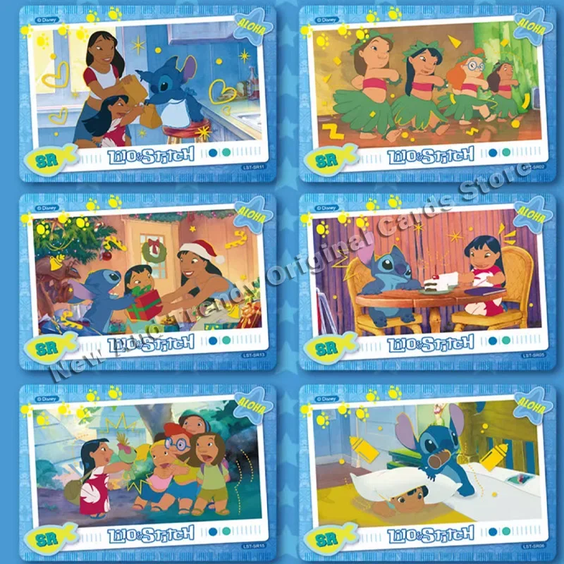 Card. Fun Acg Originele Disney Lilo & Stitch Limited Edition Kaart Collectible Kinderen Blind Box Vakantie Cadeau Speelgoed