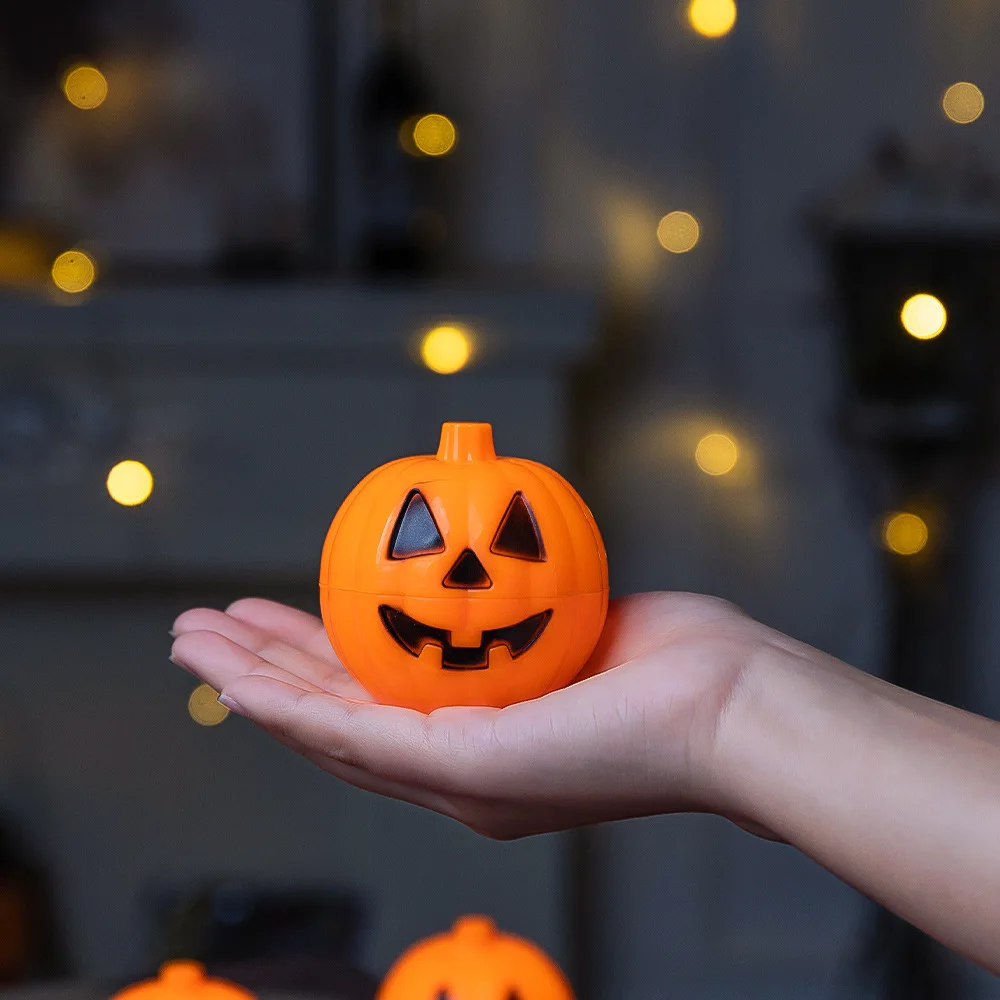 Pumpkin Shaped Storage Box Case Container Halloween Candy Box Snack Packaging Box Gift Holder Props Party Favors