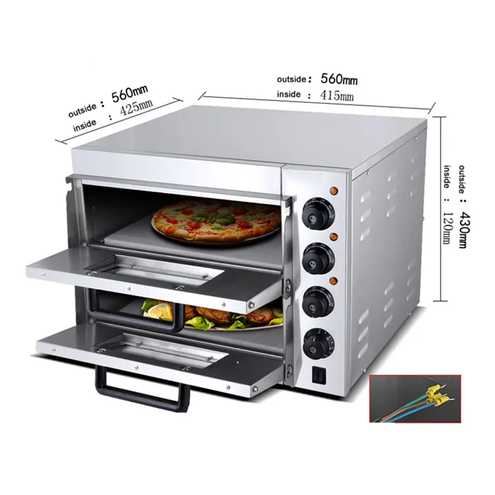 Profession Cooking Appliances Pizza Maker Mini Electronic Bakery Pizza Oven