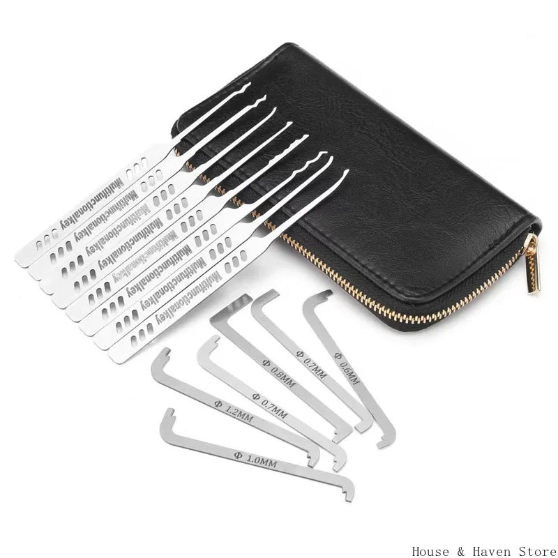 14PCS Stainless Lockpick Opening Tool & Tension Hot In Euro Professional Locksmiths инструмент для вскрытия