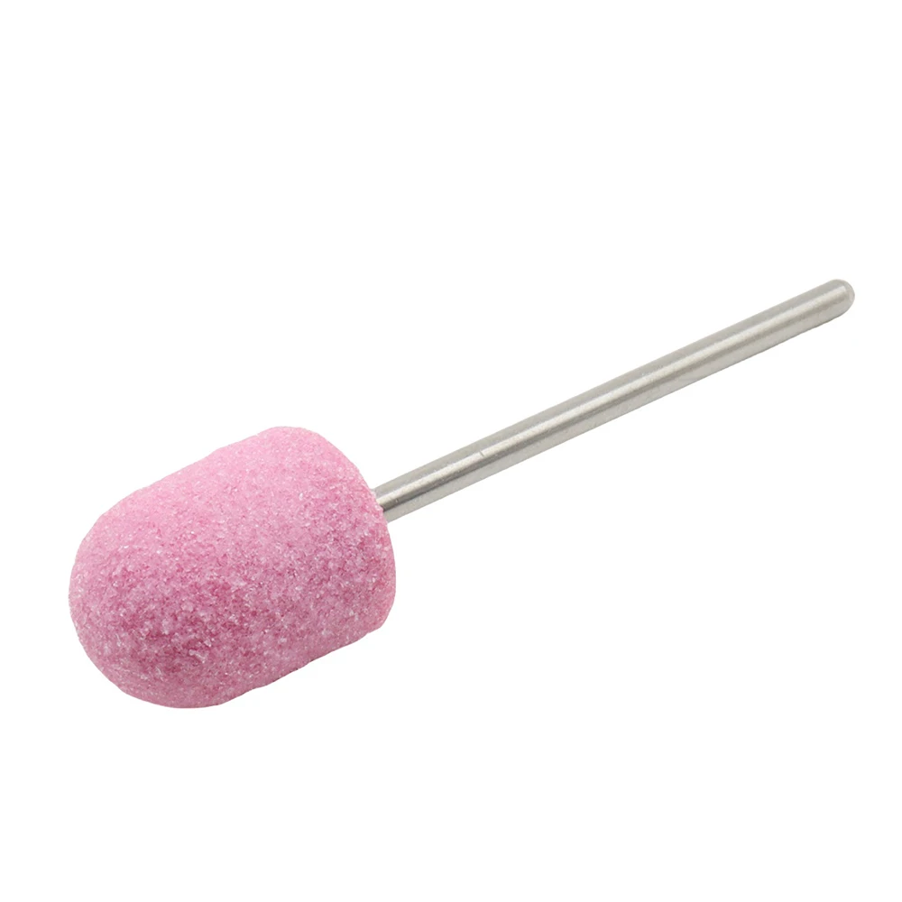 30 tappi per levigatura per unghie da 10 mm con 1 punta per rimozione lima per piedi manicure pedicure lucidatura per unghie sbavatura uso domestico in salone, 10 mm x 15 mm S